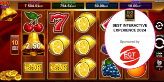 EGT Digital Triumphs with Best Performing Slot Game Award at SiGMA Europe 2024