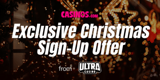 Ultra Christmas High-Roller Treat: 100% Welcome Bonus up to $3,000 + 200 Free Spins