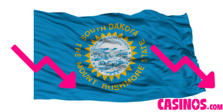 South Dakota Casino Revenues Drop Over 12% Year-on-Year in November