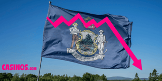 Maine Casino Revenues Slump to $12.4 Million in December