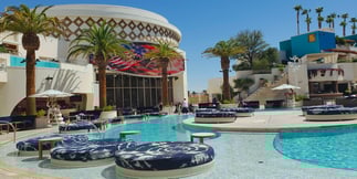 Palms Splashing Into Pool Season with Free Cabanas for Locals