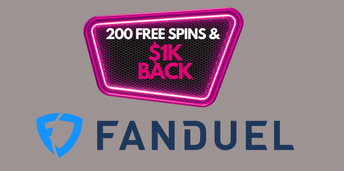 New FanDuel Casino Bonus Code Gives 200 Free Spins and $1k Back