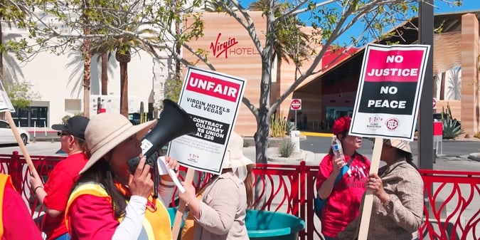 Virgin Casino Workers the Last in Las Vegas to Get a New Union Contract