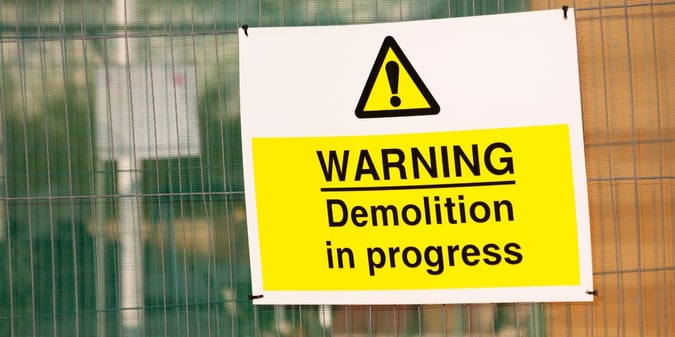 Bulldozers Move in to Demolish Millionaire’s Giant Mancave