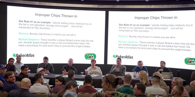 TDA Summit Wraps with New Rules for Big Blind Ante and Dealer Talk