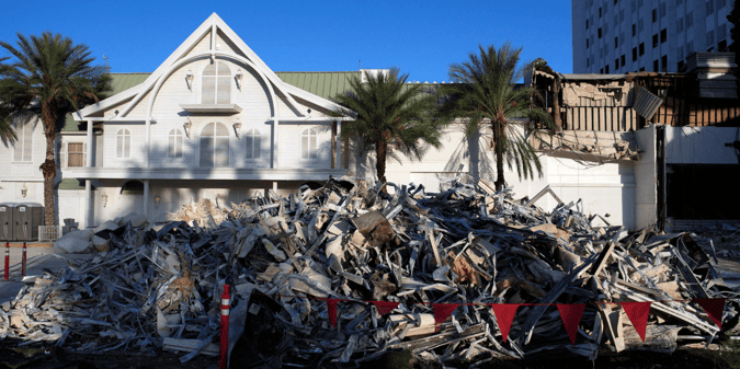 The Environmental Impact of Las Vegas Casino Demolitions