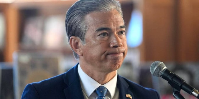California AG Rob Bonta Accused of Taking Bicycle Casino Donation While Investigating Cardroom