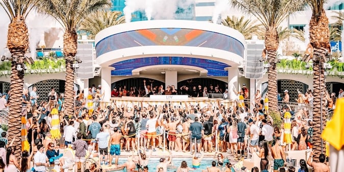 June in Las Vegas: Warm Weather, New Pool Scenes, Live Poker Action, and Fresh Music Experiences