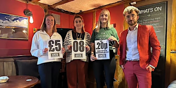 Bristol Man Wins £100,000 Buzz Bingo Jackpot as High Peak Pub Raises Funds Through Britpop Bingo