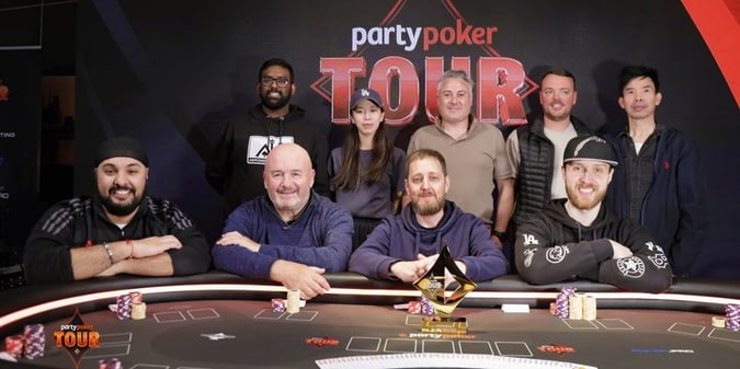 Robert Douras Claims Mini Main Event Crown at PartyPoker Tour Birmingham
