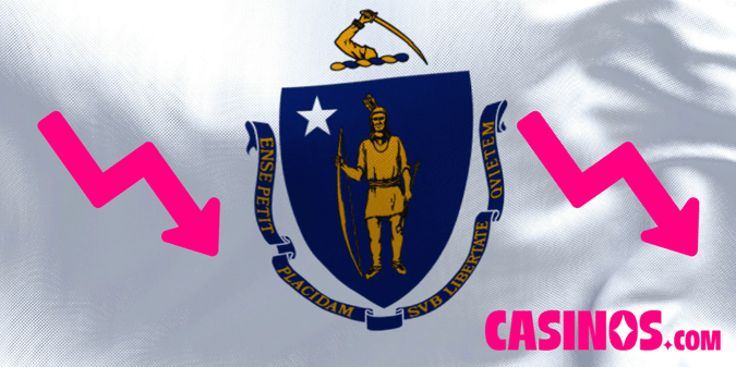 October Casino and Sports Betting Revenues Drop Year-on-Year in Massachusetts