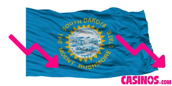 South Dakota Casino Revenues Drop Over 12% Year-on-Year in November