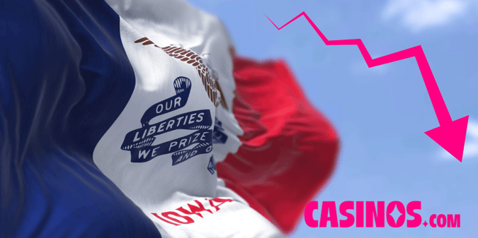 Iowa Casino Revenue Slumps Over 11% in February