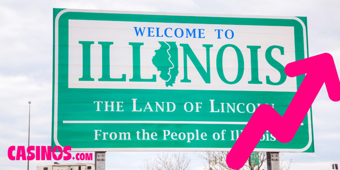 Illinois Casino Revenues Rise 12.2% Year-on-Year in March