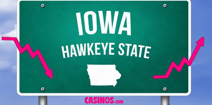 Iowa Casino Revenue Drops Over 5% Year-on-Year in March