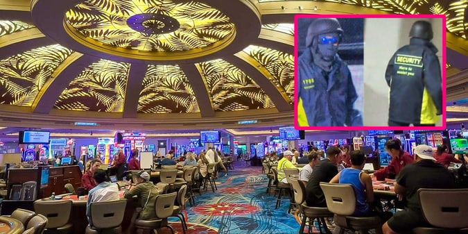 Rotate and Enjoy Every Win at 7Gear Casino in UK 1 Gunman in Ballistic Gear Robs Rampart Casino Cage