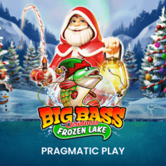 Big Bass Christmas Frozen Lake