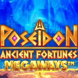 Ancient Fortunes: Poseidon Megaways Game Logo
