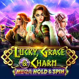 Lucky, Grace &amp; Charm Game Logo