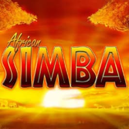 African Simba Game Logo