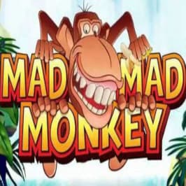 Mad Mad Monkey Game Logo