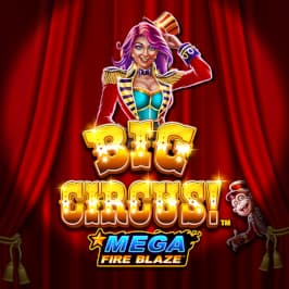 Mega Fire Blaze: Big Circus! Game Logo