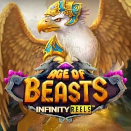 Age of Beasts Infinity Reels Game Logo