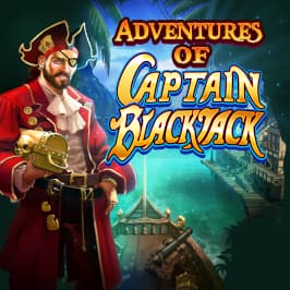Adventures of Captain Blackjack Game Logo