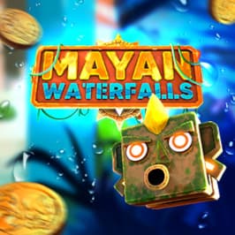 Mayan Waterfalls Game Logo