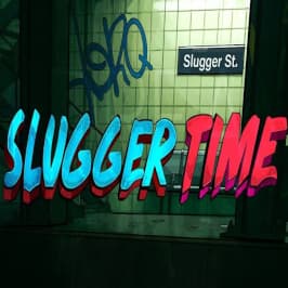 Slugger Time Game Logo