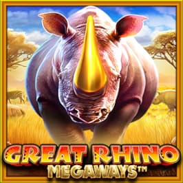 Great Rhino Megaways Game Logo