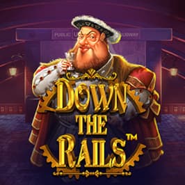 Down the Rails Game Logo