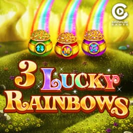 3 Lucky Rainbows Game Logo