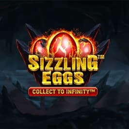 Sizzling Eggs Game Logo