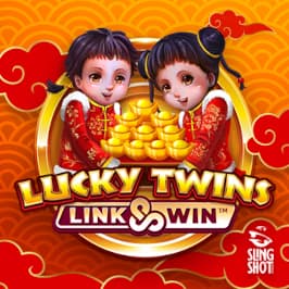 Lucky Twins Link&amp;Win Game Logo