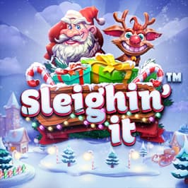 Sleighin’ It Game Logo