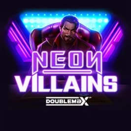 Neon Villains DoubleMax Game Logo