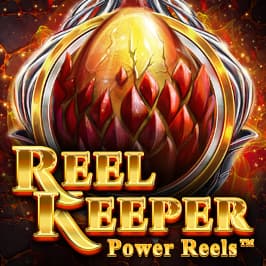 Reel Keeper Power Reels Game Logo