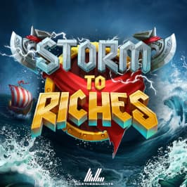 Storm to Riches Game Logo
