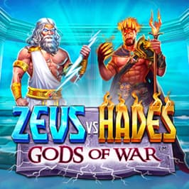 Zeus vs Hades - Gods of War Game Logo