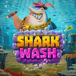 Shark Wash Game Logo
