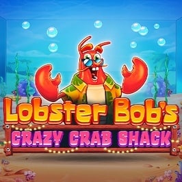 Lobster Bob's Crazy Crab Shack Game Logo