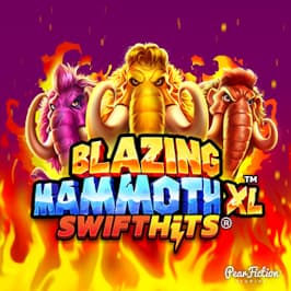 Blazing Mammoth XL Game Logo