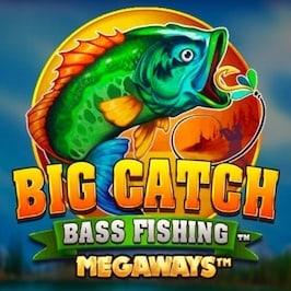 Big Catch Bass Fishing Megaways Game Logo