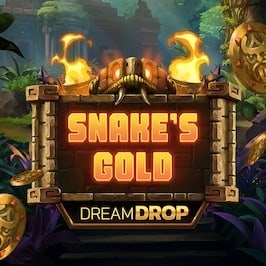 Snake’s Gold Dream Drop Game Logo