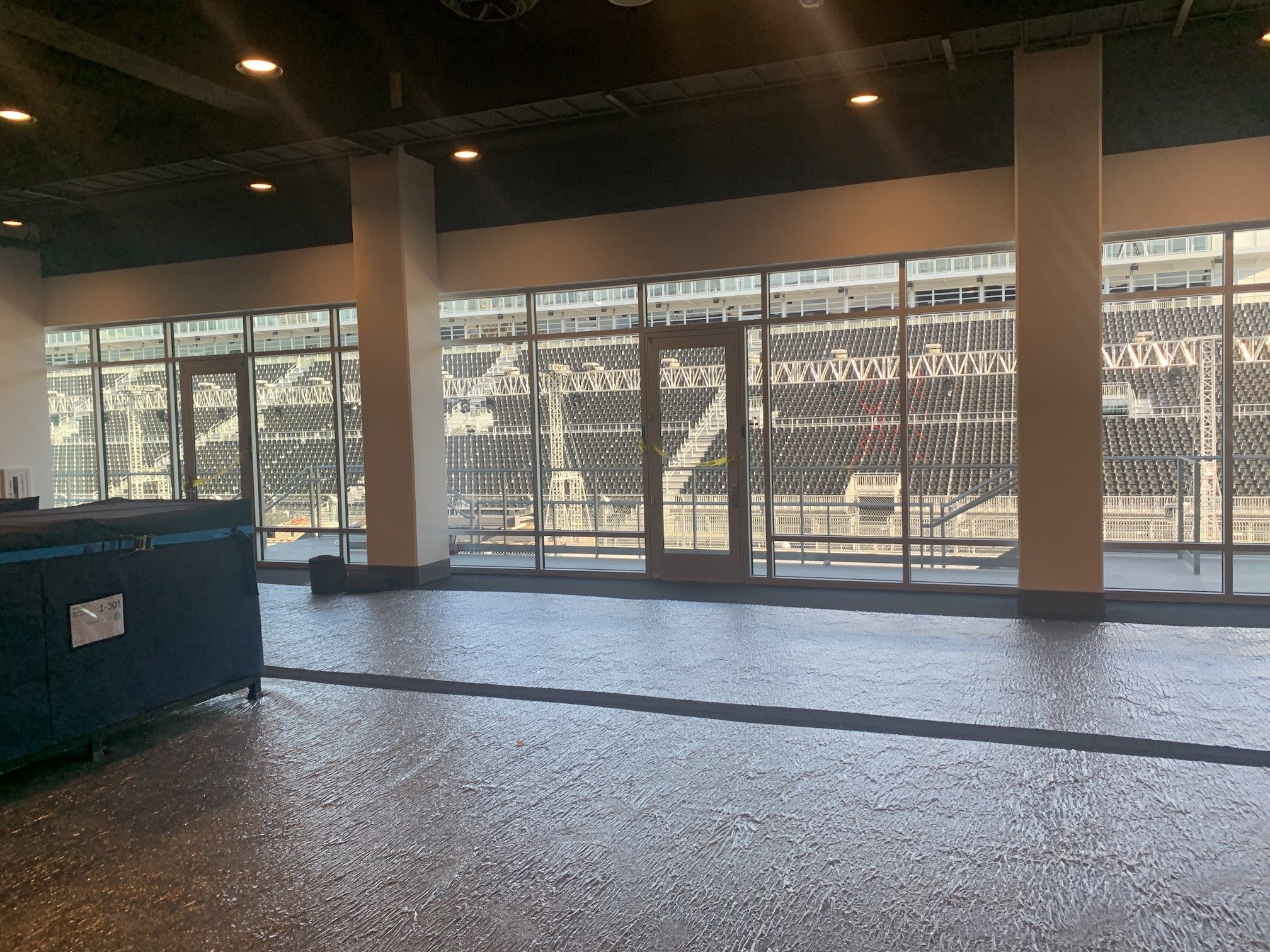 A suite in the F1 Las Vegas paddock