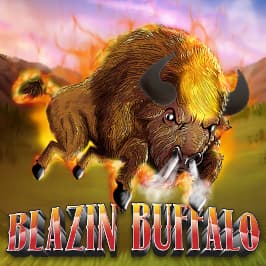 Blazin’ Buffalo Game Logo