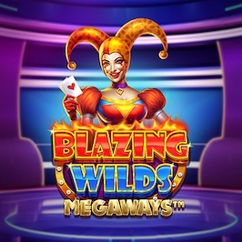 Blazing Wilds Megaways Game Logo