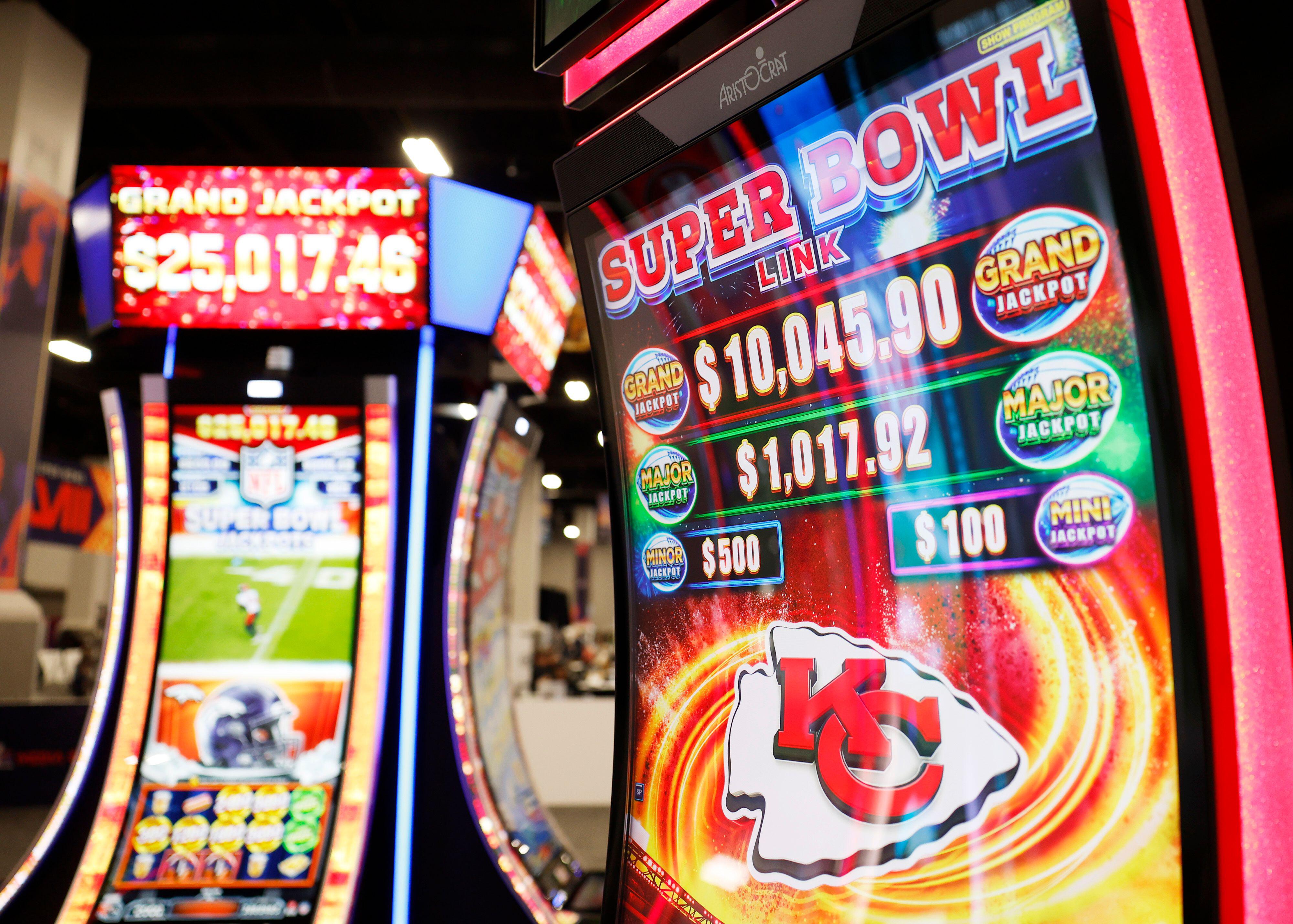Super Bowl slot games by Aristocrat