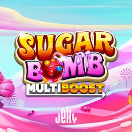Sugar Bomb MultiBoost Game Logo